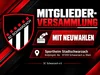 Mitgliederversammlung 2027 mit Neuwahlen